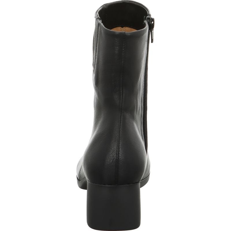 Think NANI Woman Ankle boot - Material: Leather in Black