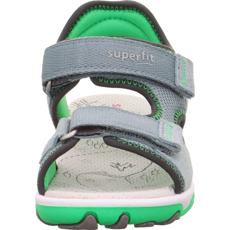 Superfit MIKE 3.0 Sandale - Material: Leder/Textil in Grün