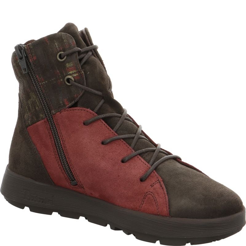 Think! COMODA Damen Stiefelette - Material: Leder in Braun