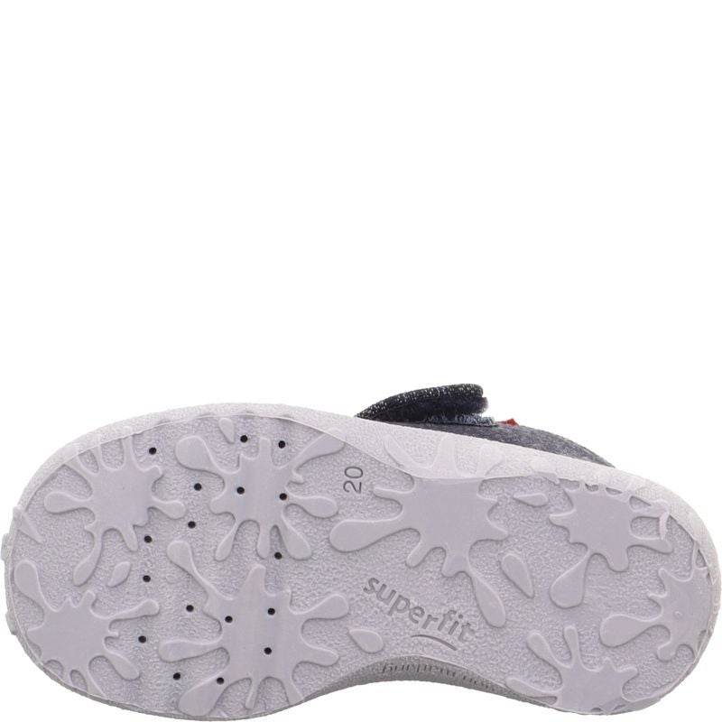 Superfit SPOTTY Girls Slipper - Material: Textile in Blue