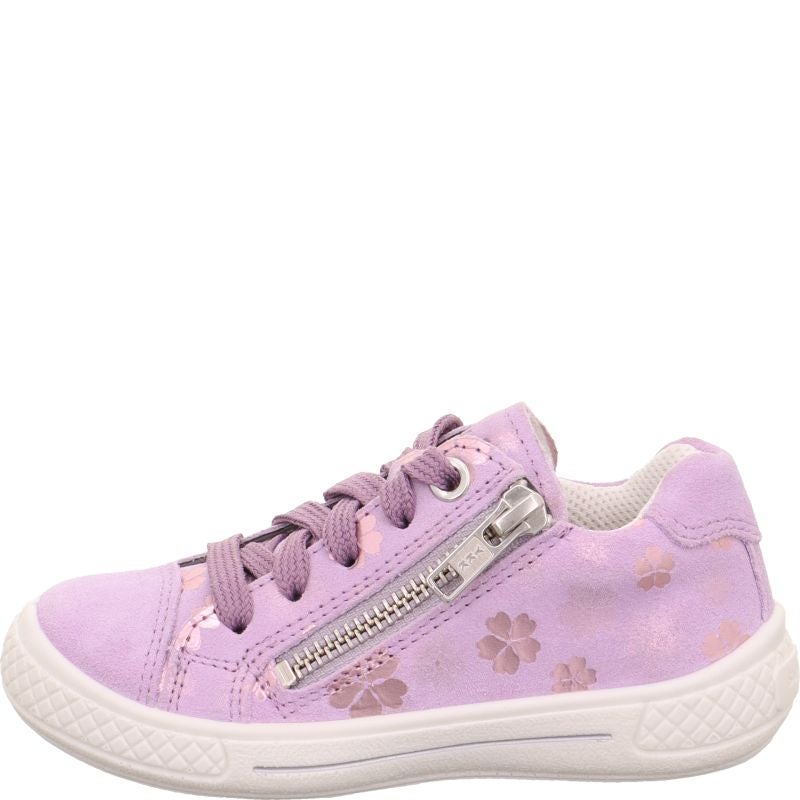 Superfit TENSY Sneakers low - Material: Leather in Purple