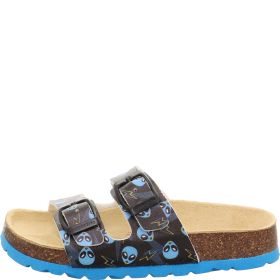 Superfit FUSSBETTPANTOFFEL Boys Slipper - Material: Sonstiges Material in Black
