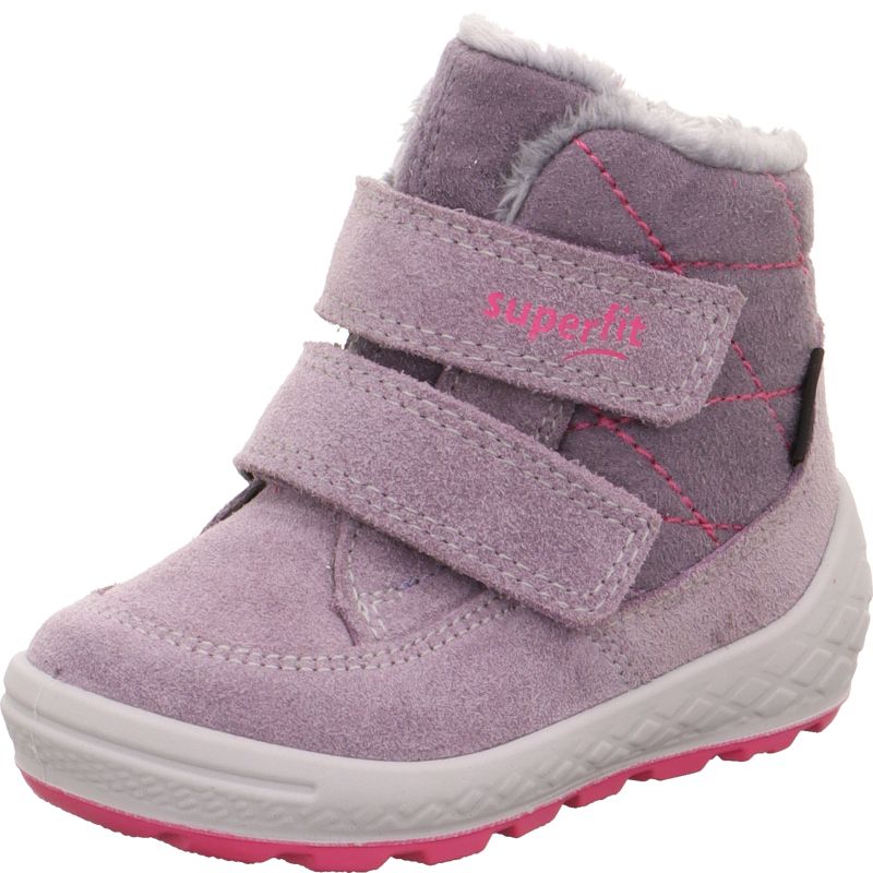 Superfit GROOVY 2.0 Girls Boot - Material: Leather/Textil in Purple