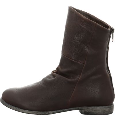 Think AGRAT Woman Ankle boot - Material: Leather in Brown