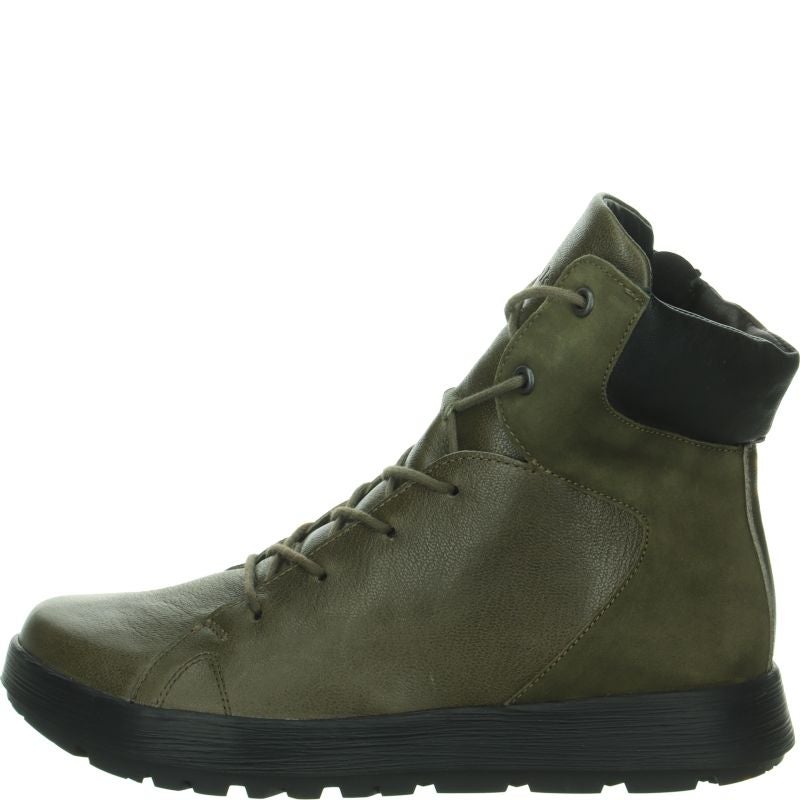 Think! COMODA Damen  - Material: Leder in Oliv