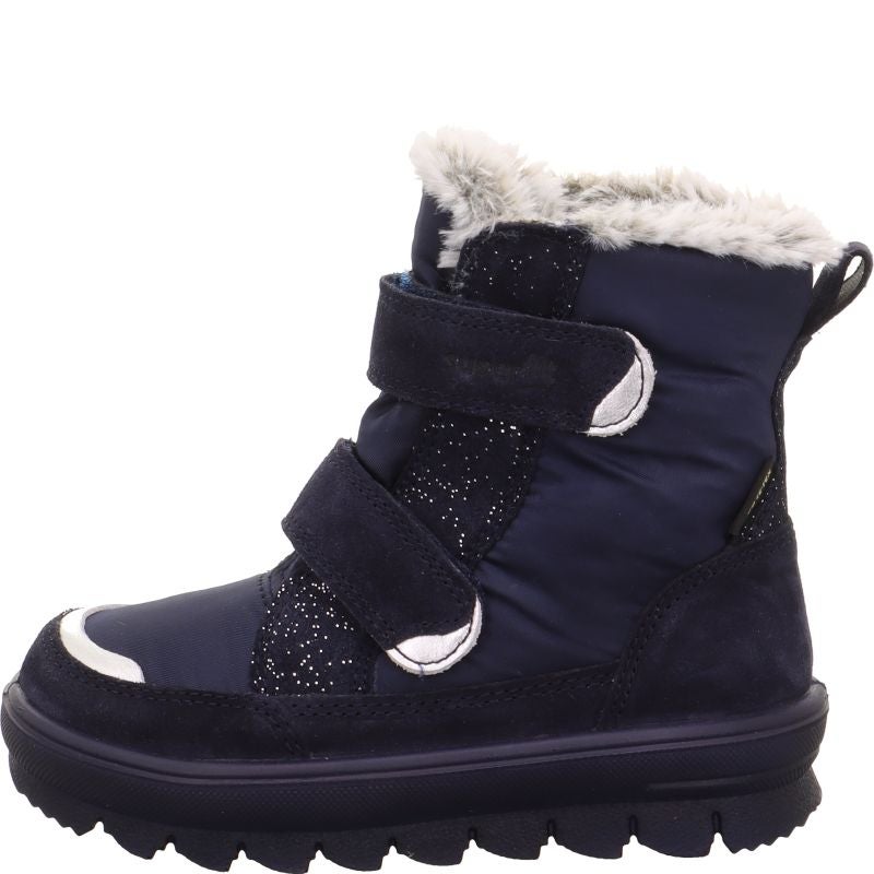 Superfit FLAVIA Girls Boot - Material: Leather/Textil in Blue