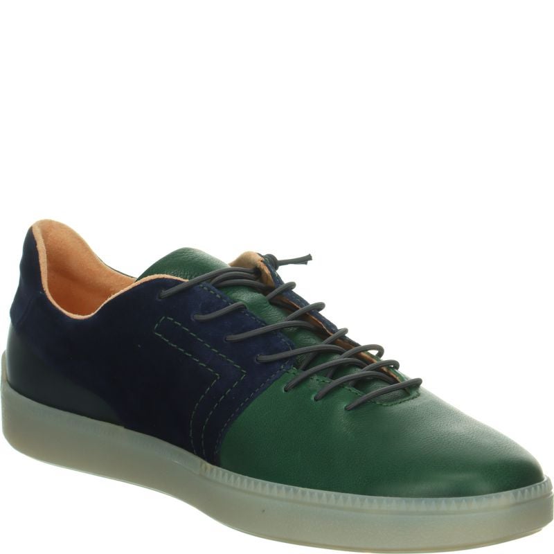 Think TURNA MEN Men Sneakers low - Material: Leather in Green