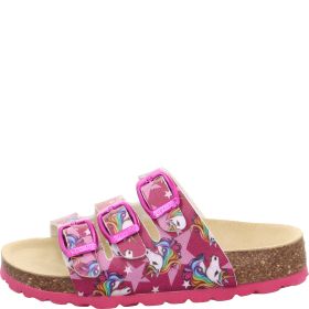 Superfit FUSSBETTPANTOFFEL Girls Slipper - Material: Sonstiges Material in Pink