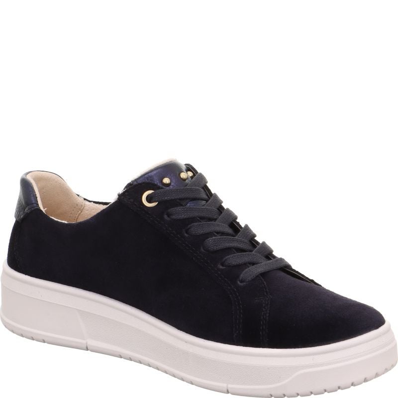Legero REJOISE Damen Sneaker low - Material: Leder in Blau