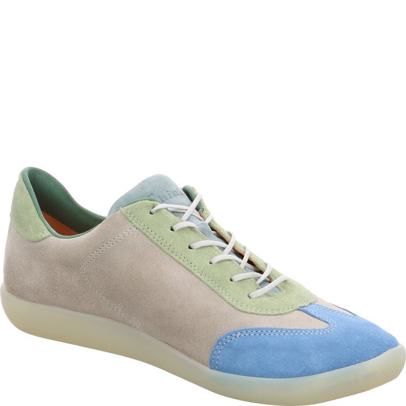 Think NATURE Sneakers low - Material: Leather in Blue