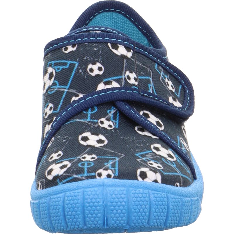 Superfit BILL Jungen Hausschuh - Material: Textil in Blau