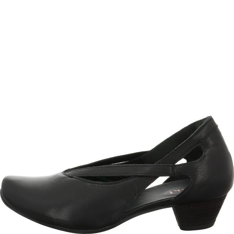 Think AIDA DAMEN  - Material: Leather in Black