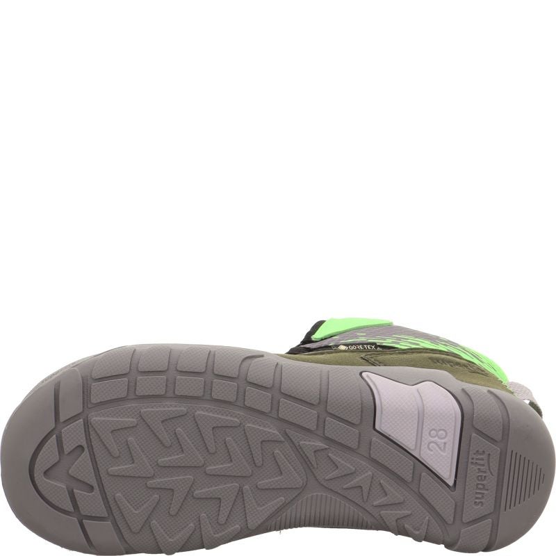 Superfit TRACE Boys Sneakers high - Material: Textil/Sonstiges Material in Green