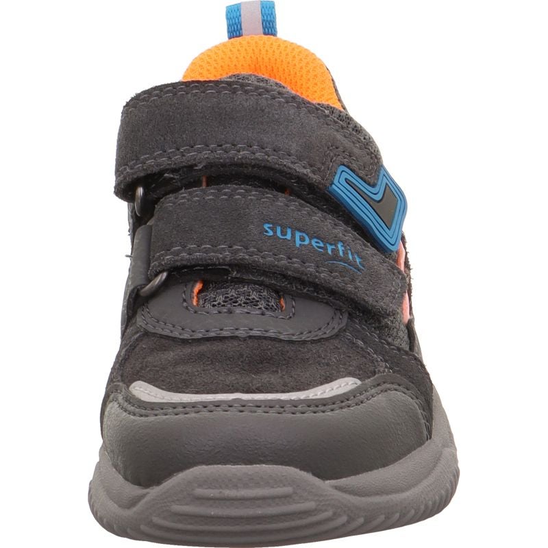 Superfit STORM Boys Sneakers low - Material: Leder/Sonstiges Material/Texti in Grey