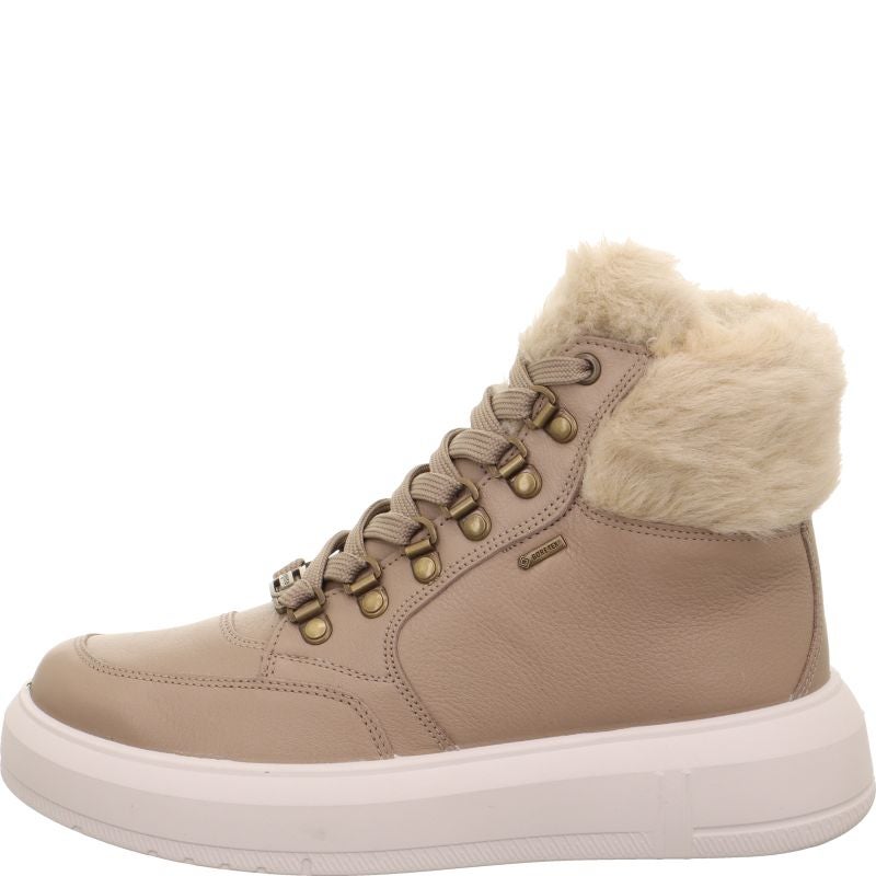 Legero WONDER Damen Schnürboots - Material: Leder/Textil in Beige