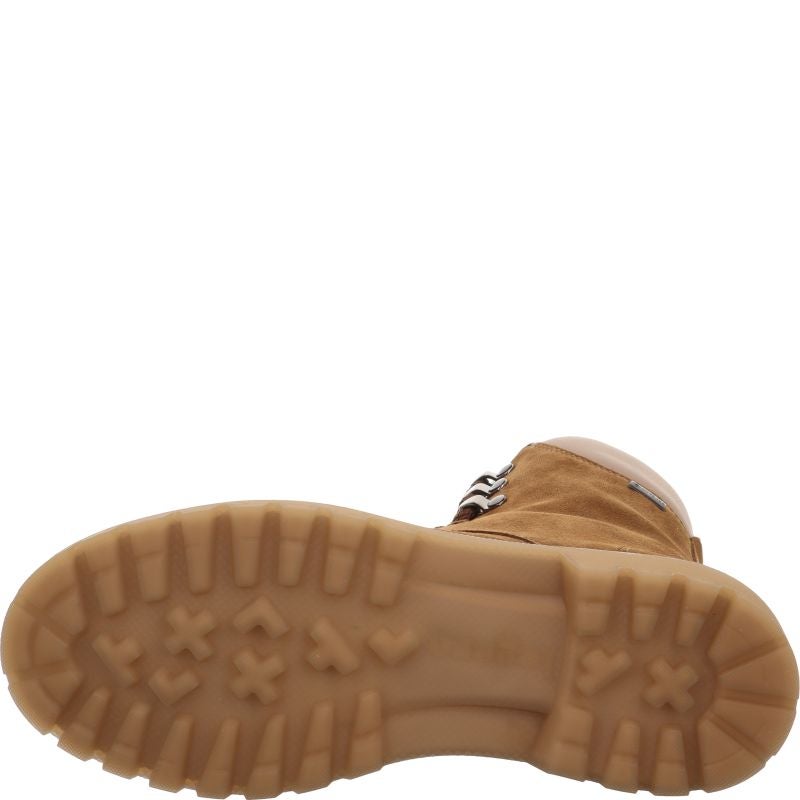 Legero MONTA Damen Schnürboots - Material: Leder in Braun