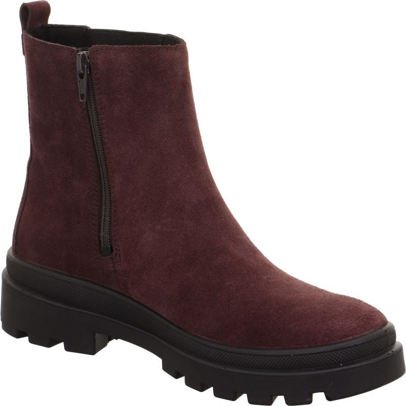 legero LUSIA Damen Chelsea Boots - Material: Leder in Rot