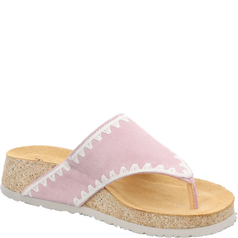 Think KOAK DAMEN Woman Mules - Material: Leather in Rose