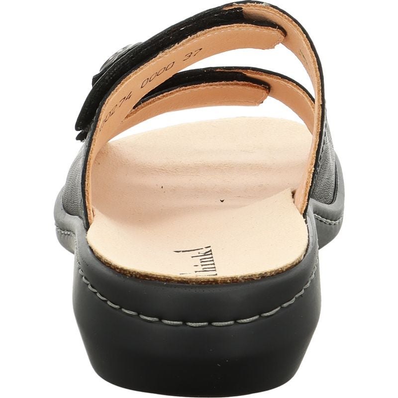 Think CAMILLA DAMEN Woman Mules - Material: Leather in Black