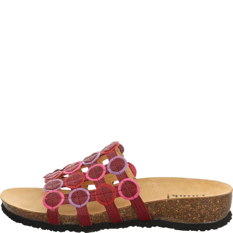 Think JULIA DAMEN Mules - Material: Leather in Red