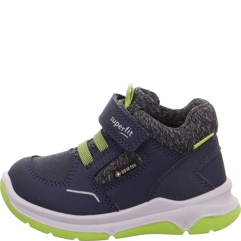 Superfit COOPER Unisex, Boys Sneakers high - Material: Textil/Sonstiges Material in Blue
