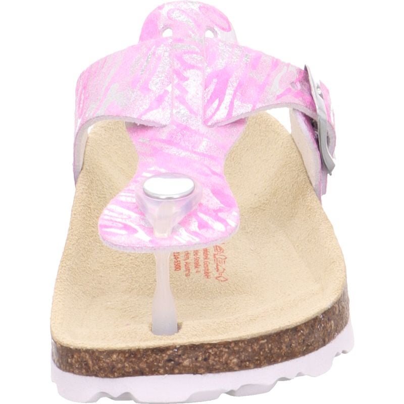 Superfit FUSSBETTPANTOFFEL Girls Slipper - Material: Sonstiges Material in Rose