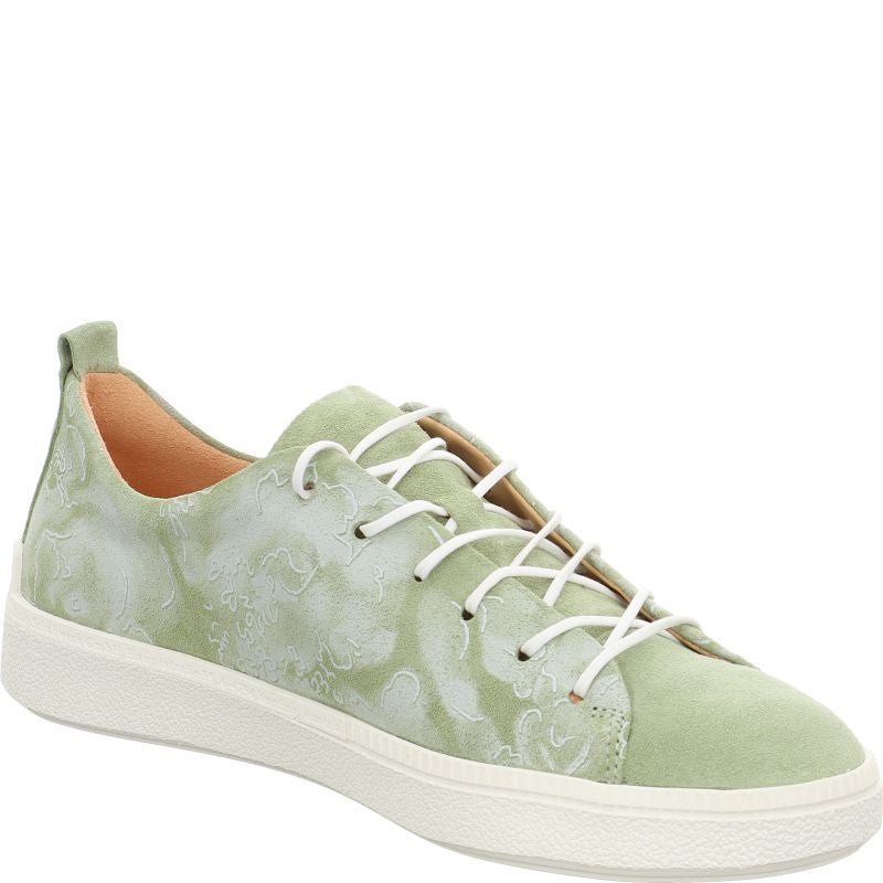 Think! TURNA DAMEN Damen Sneaker low - Material: Leder in Grün