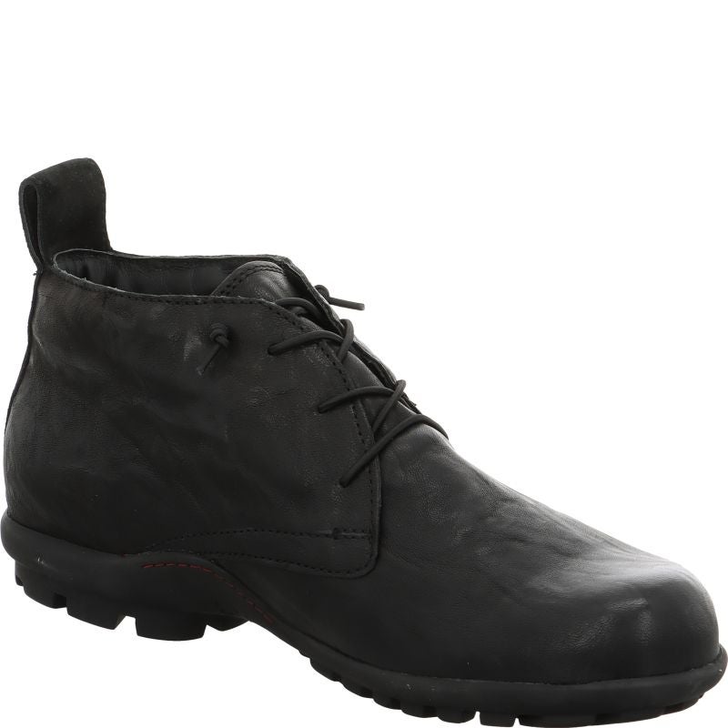 Think KONG HERREN Men Ankle boot - Material: Leather in Black