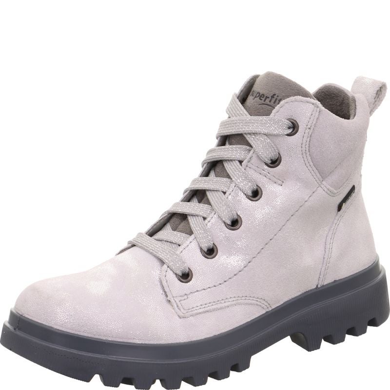 Superfit ABBY NOVA Mädchen Boots - Material: Leder/Textil in Grau