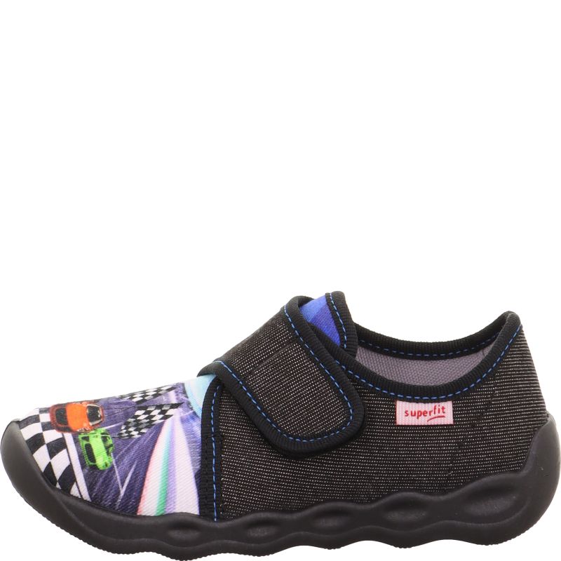 Superfit BUBBLE Boys Slipper - Material: Textile in Black