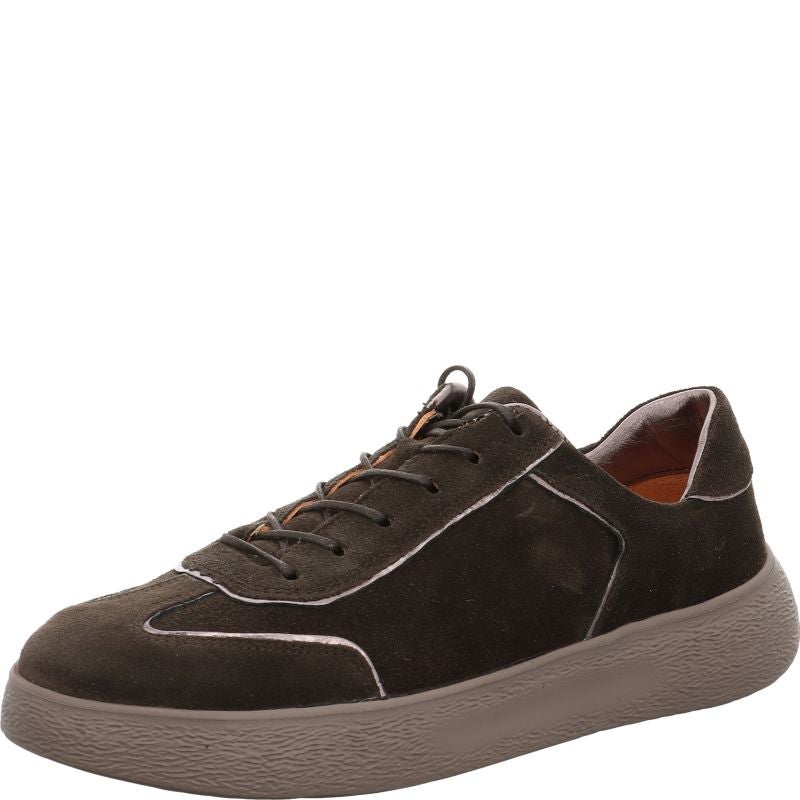 Think! TURNA LIGHT Damen Sneaker low - Material: Leder in Braun