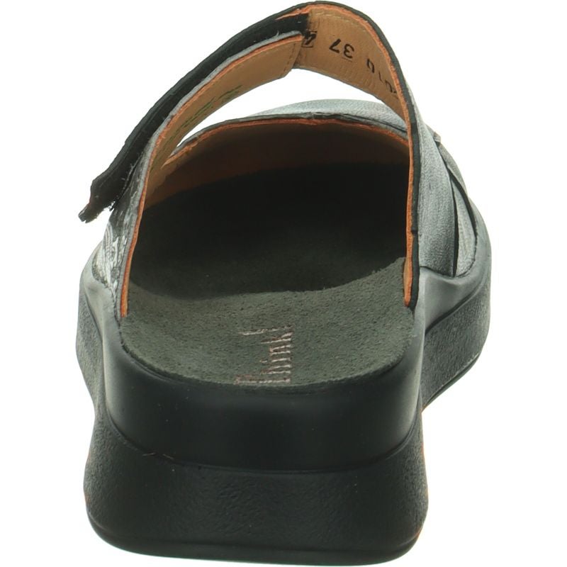 Think MEGGIE Woman Mules - Material: Leather in Multicolored