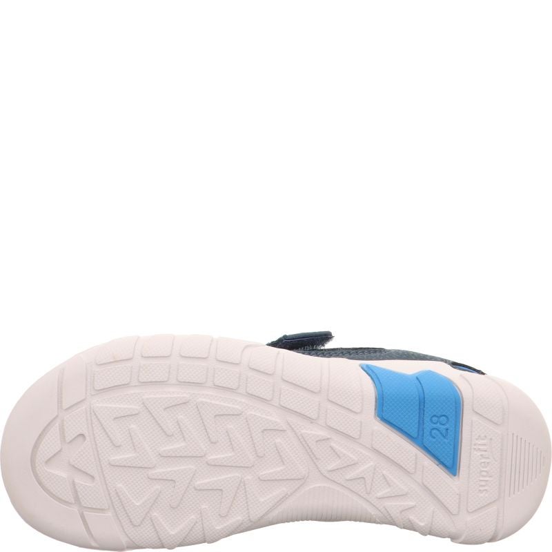 Superfit TRACE Sneaker low - Material: Textil/Sonstiges Material in Blau