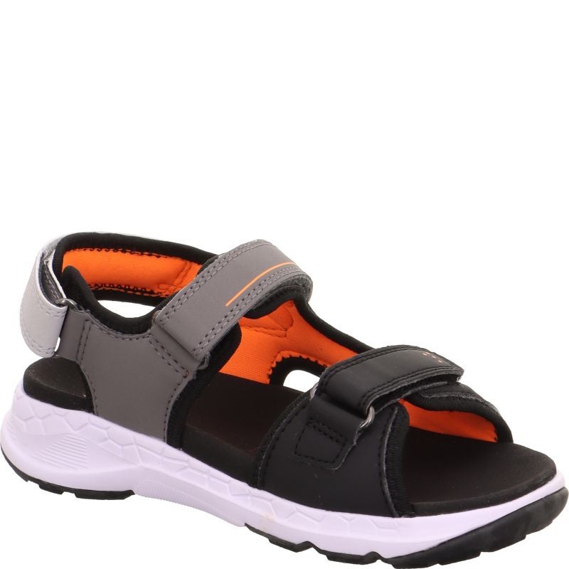 Superfit CRISSCROSS Sandal - Material: TextilSonstigesMaterial in Grey