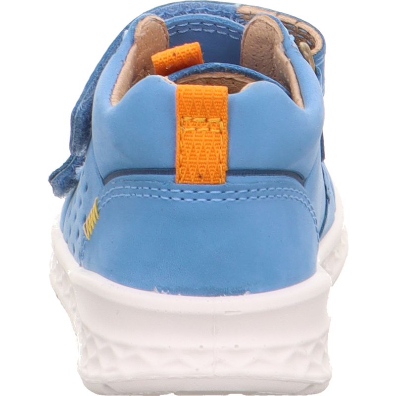 Superfit BREEZE Boys Sneakers low - Material: Leather in Blue