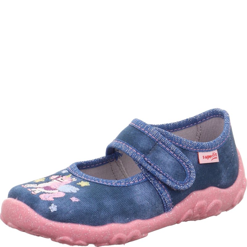 Superfit BONNY Girls Slipper - Material: Textile in Blue