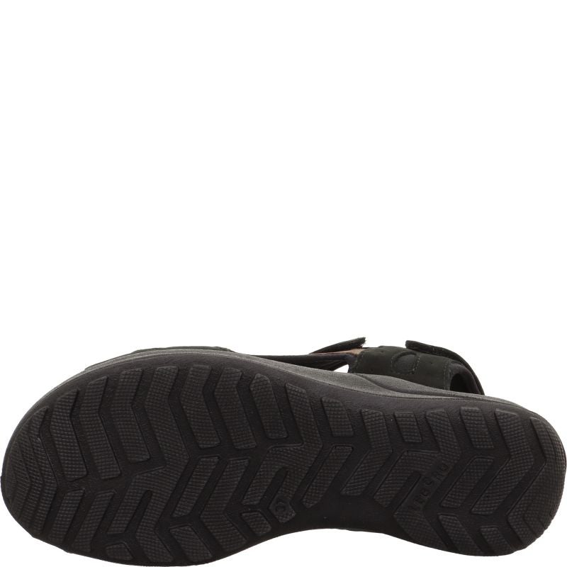 Legero SIRIS Damen Sandale - Material: Leder in Schwarz