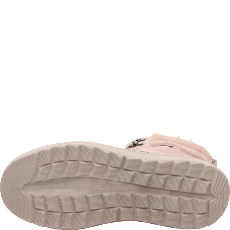 Legero DREAMER Damen Schnürboots - Material: Leder in Rosa