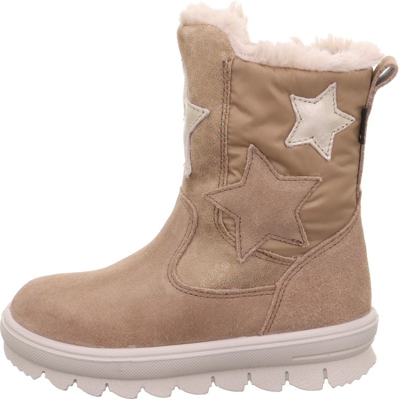 Superfit FLAVIA Boot - Material: Leather/Textil in Brown
