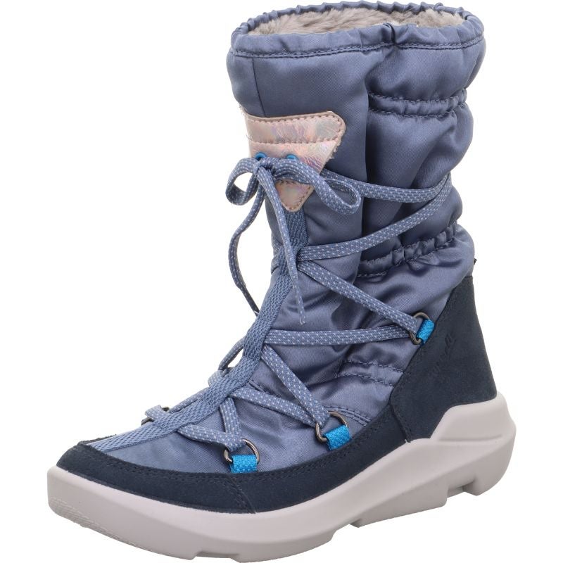 Superfit TWILIGHT Girls Boot - Material: Leather/Textil in Blue