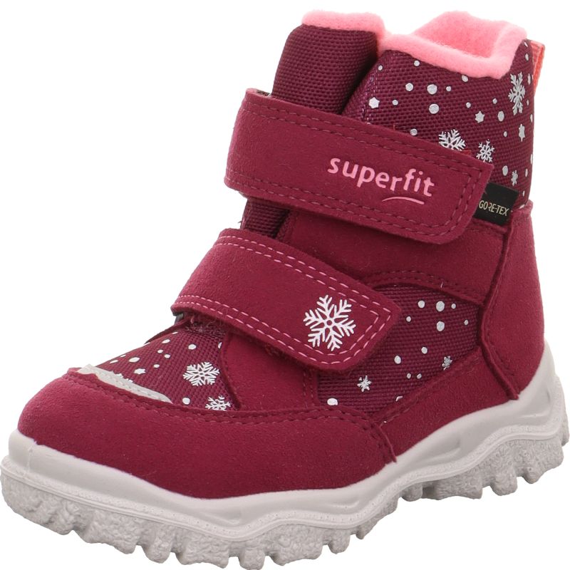 Superfit HUSKY1 Girls Boot - Material: Textile in Red