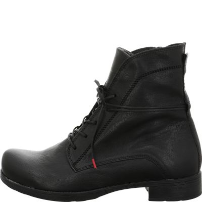 Think! DENK! Damen Stiefelette - Material: Leder in Schwarz