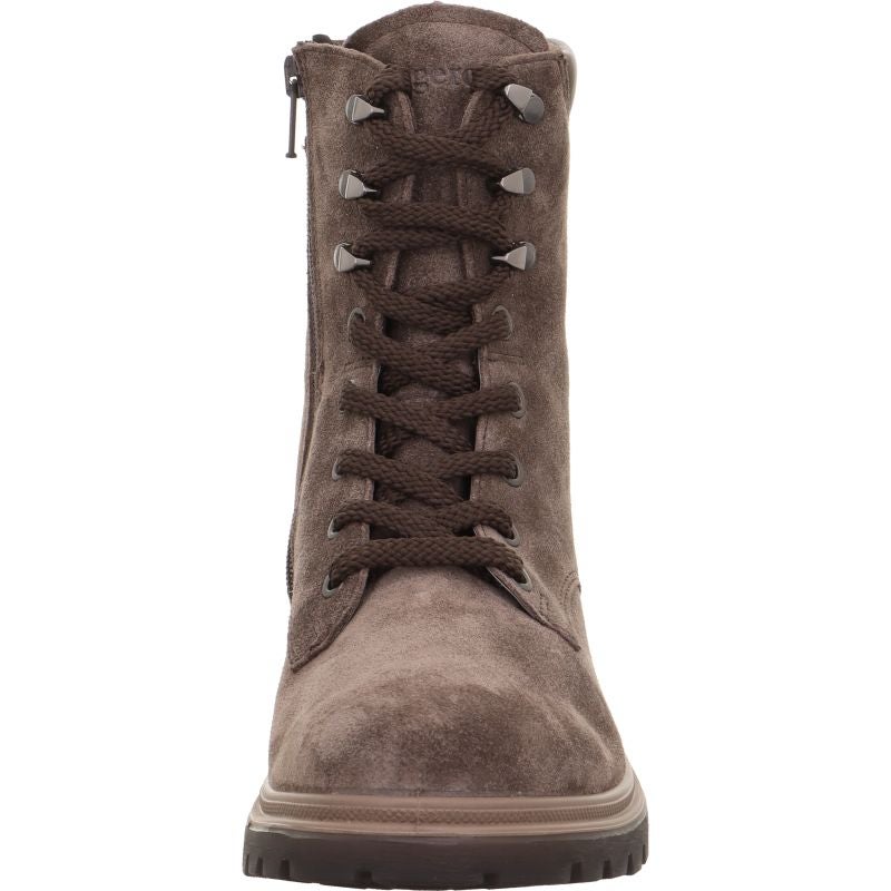 Legero MONTA Woman Lace-up boot - Material: Leather in Grey