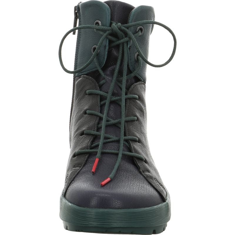 Think! COMODA Damen Stiefelette - Material: Leder in Blau