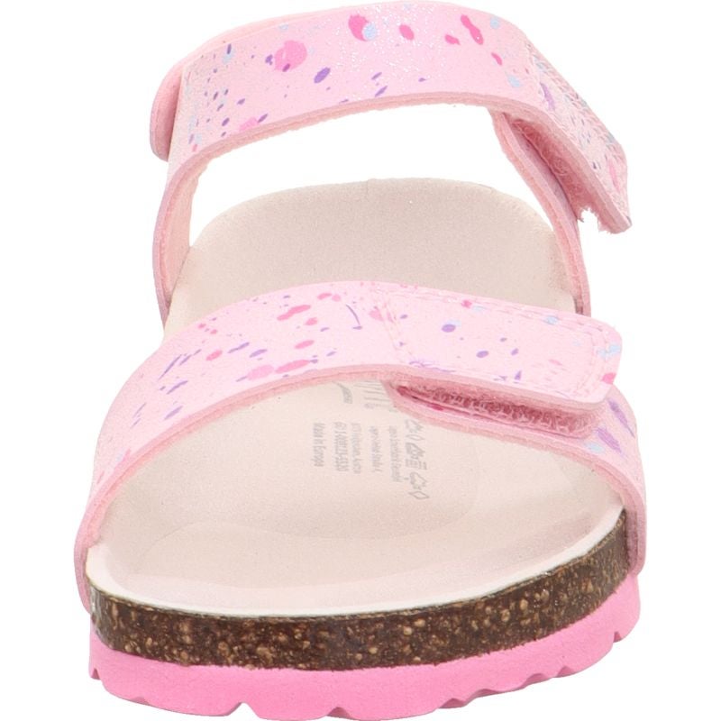 superfit FUSSBETTPANTOFFEL Mädchen Sandale - Material: Sonstiges Material in Pink