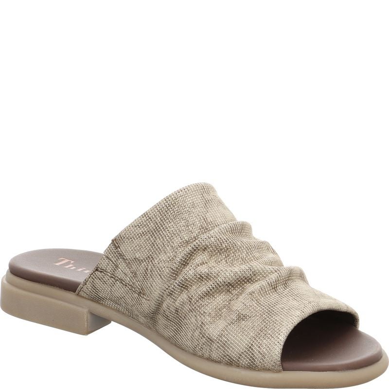 Think KAMAA Mules - Material: Leather in Grey