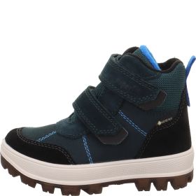 Superfit TEDD Jungen Boots - Material: Leder/Sonstiges Material/Textil in Grün