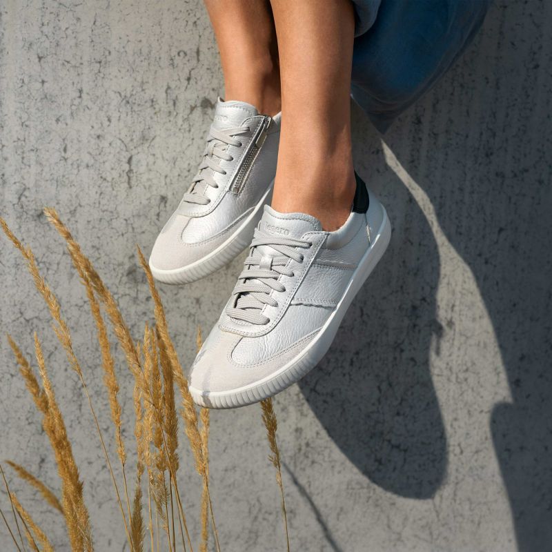 legero SILENCE Damen Sneaker low - Material: Leder in Metallic