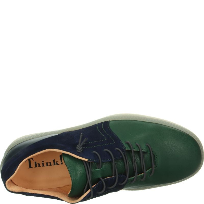 Think TURNA MEN Men Sneakers low - Material: Leather in Green