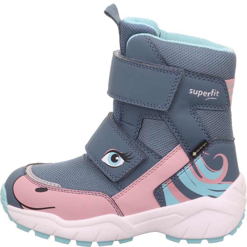Superfit CULUSUK 2.0 Girls Boot - Material: Textil/Sonstiges Material in Blue